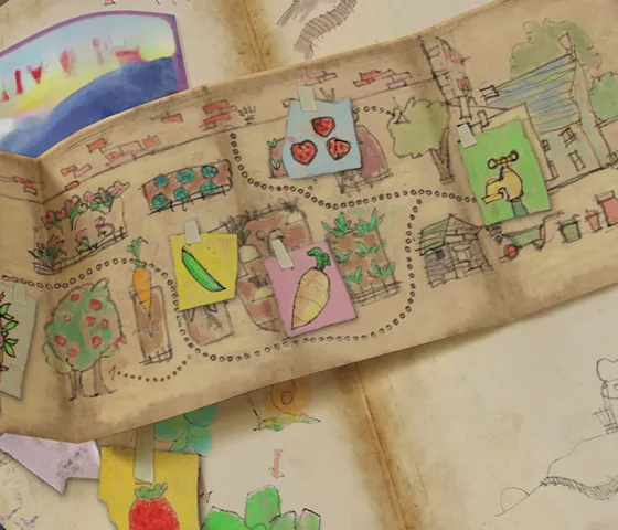 Peter Rabbit What's Inside Map