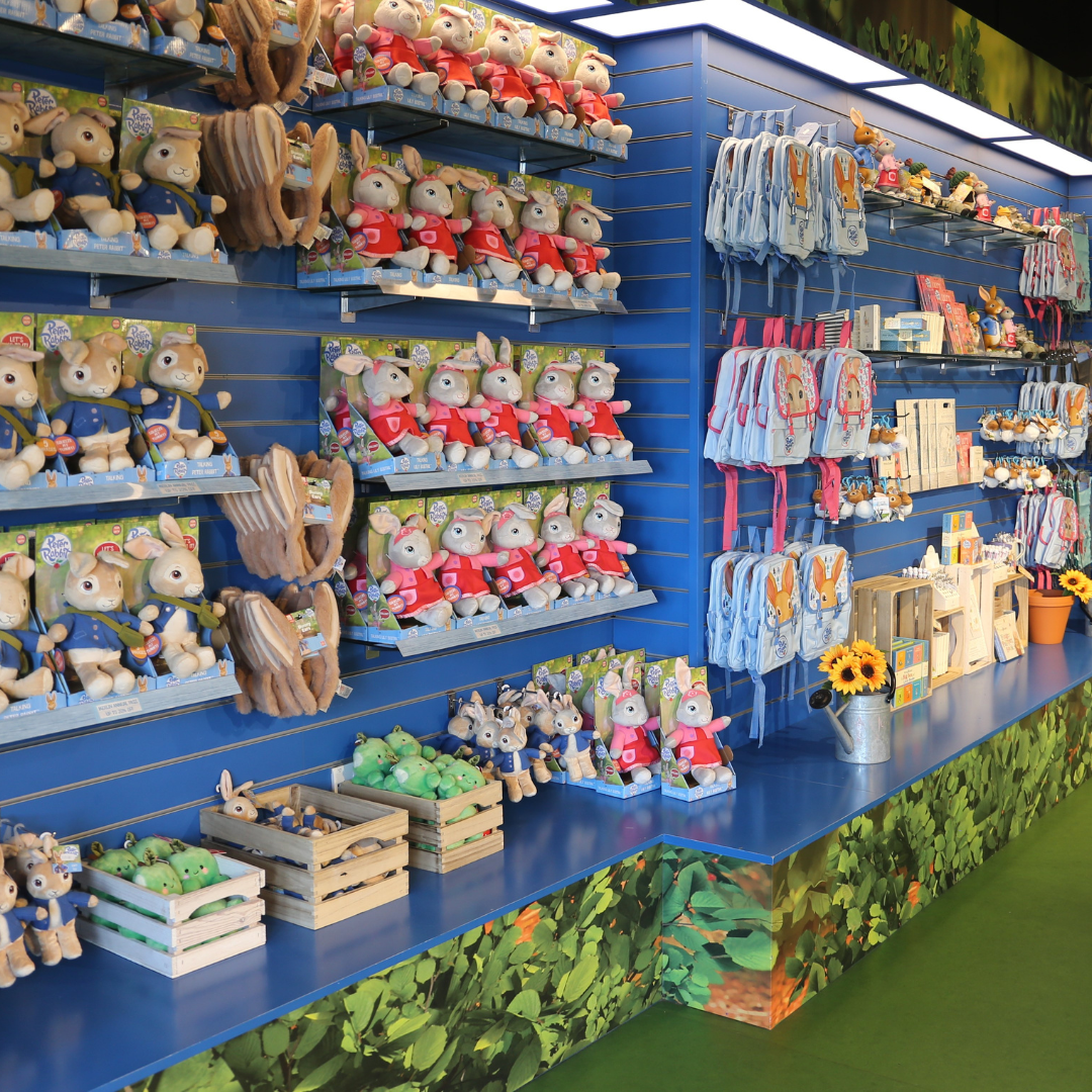 Peter Rabbit Gift Shop Display